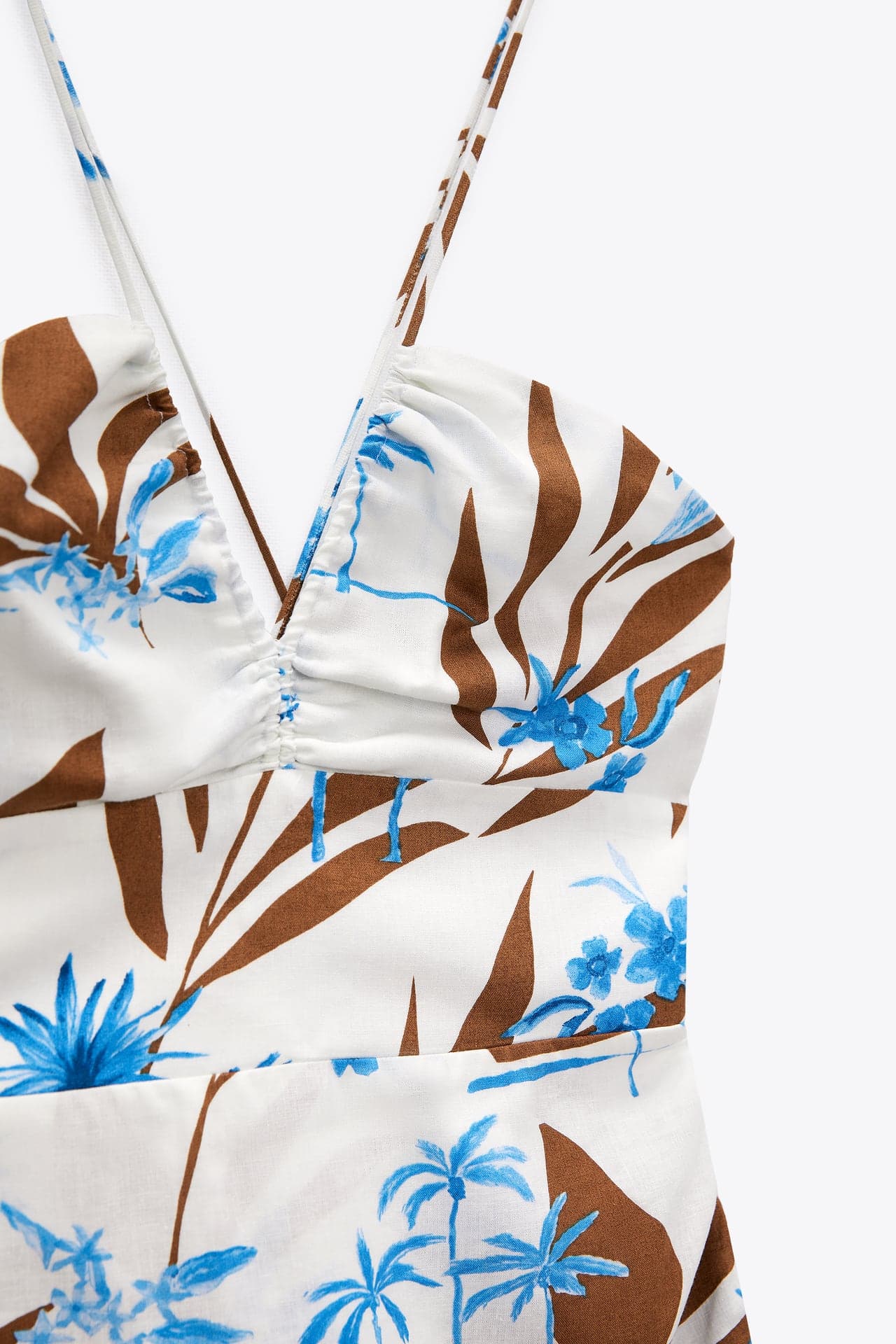 Printed Mini Dress