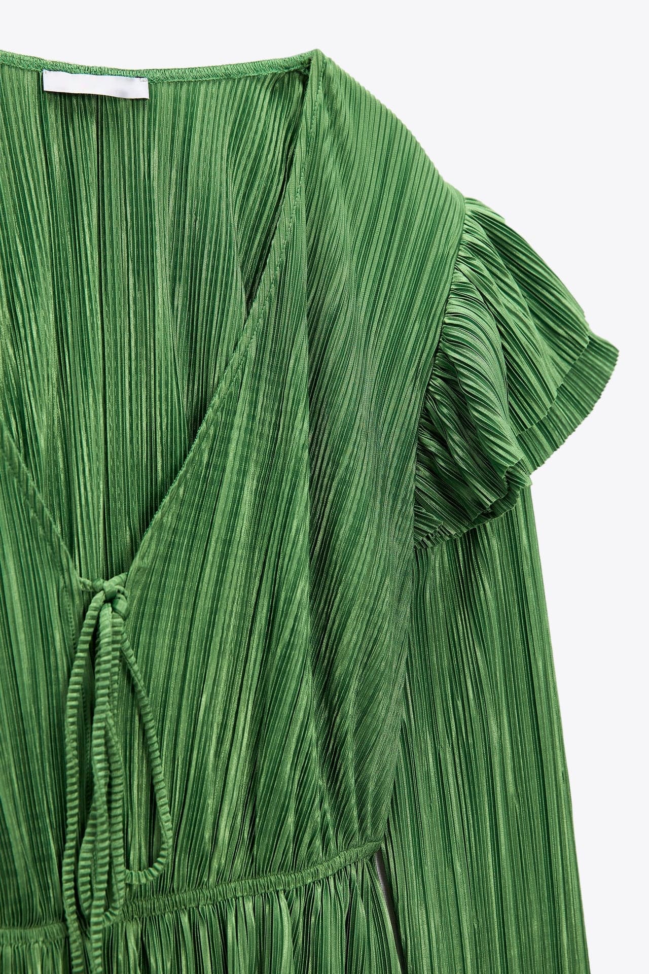 Ruffled Pleated Blouse