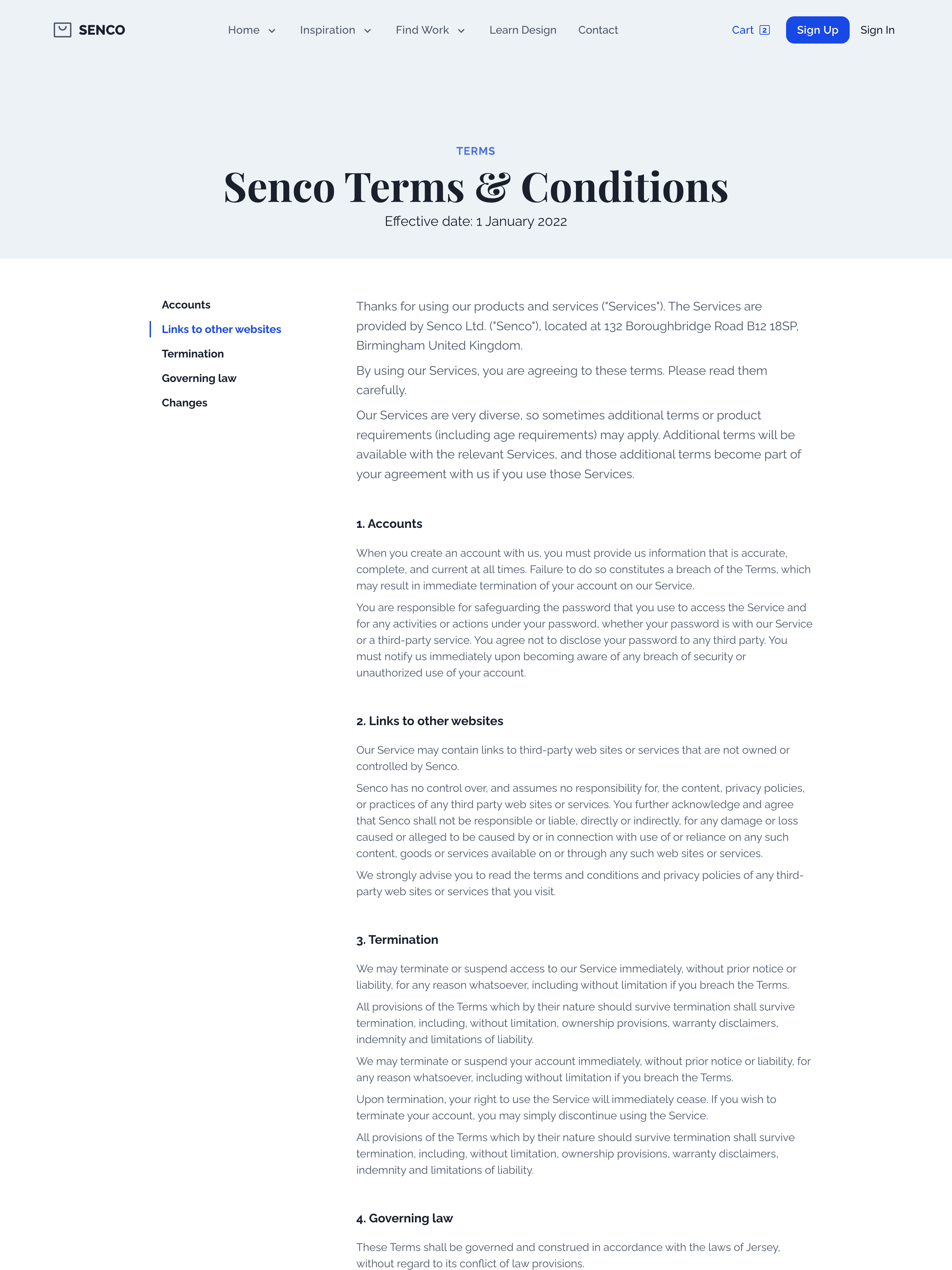 Terms of Service