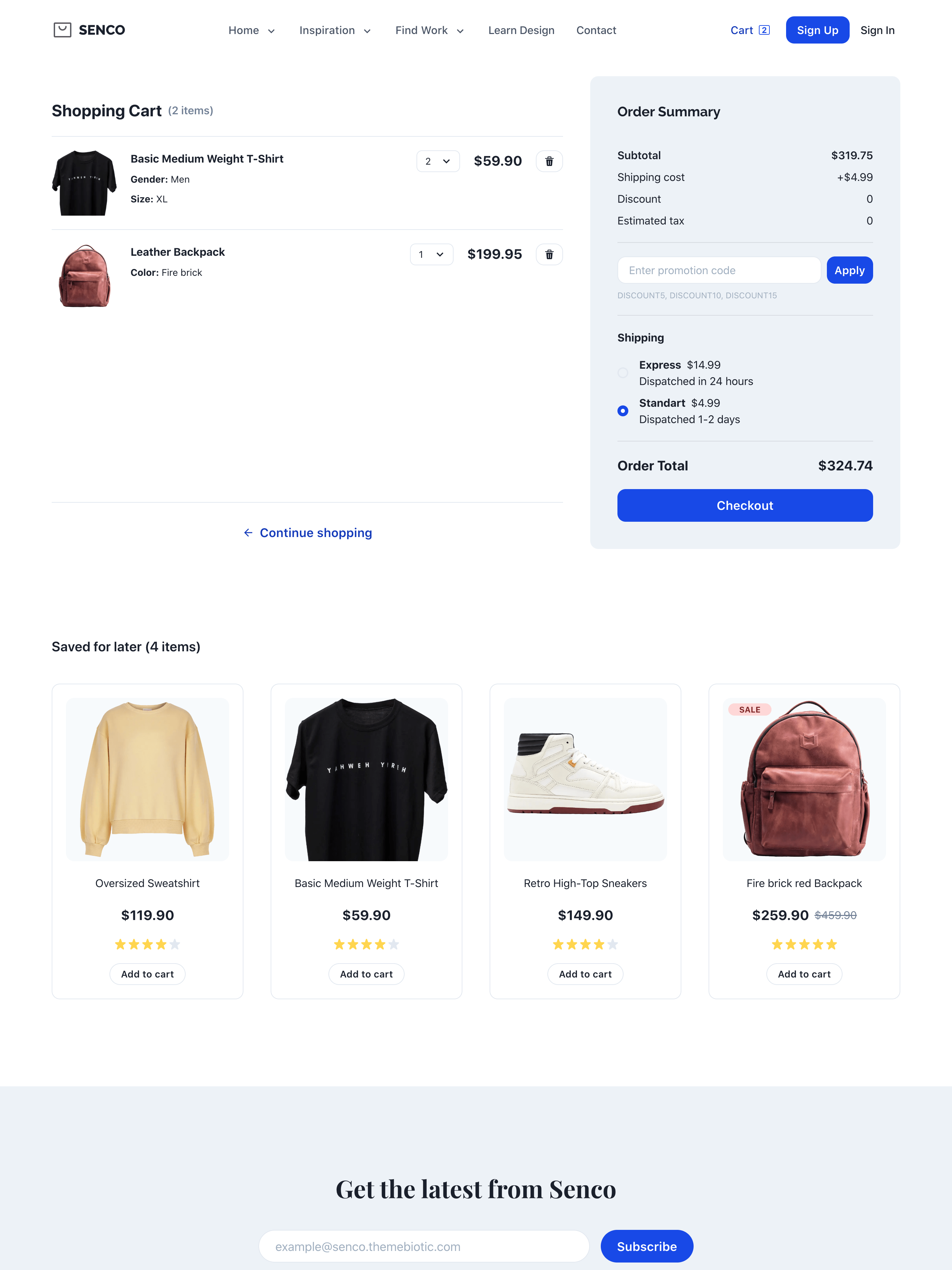 page-shopping-cart